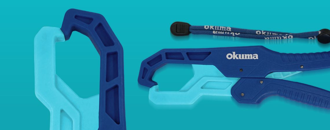 10” FLOATING FISH GRIPPER - Okuma 10” Floating Fish Gripper